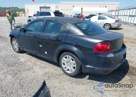 2014 Dodge Avenger Se from USA, damaged, VIN 1C3CDZAB2EN170042